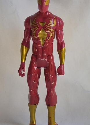 Фігурка hasbro titan hero series залізний павук (iron spider) 30 см (оригінал)