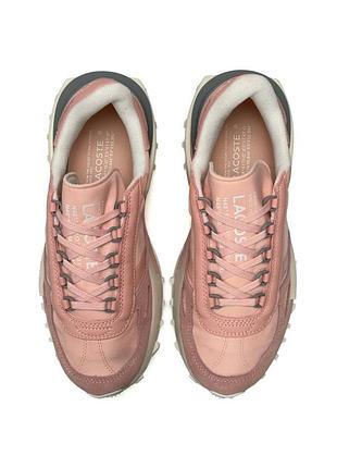 Lacoste elite active w pink grey 2