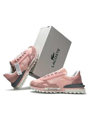 Lacoste elite active w pink grey 4