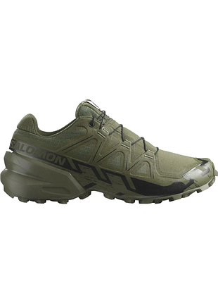 Кроссовки salomon speedcross 6 forces 6.5 green/black