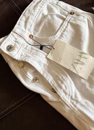 Джинси жіночі zara білі
