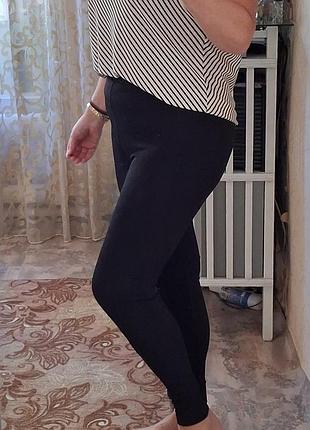 Лосины весна осень в рубчик 3