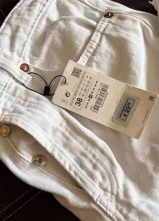 Джинси жіночі zara білі 5