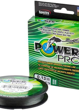 Шнур power pro (moss green) 135m 0.23mm 33lb/15.0kg