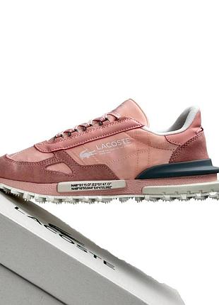 Lacoste elite active w pink grey 4