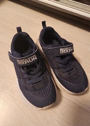 Кросівки для хлопчика skechers go run сині