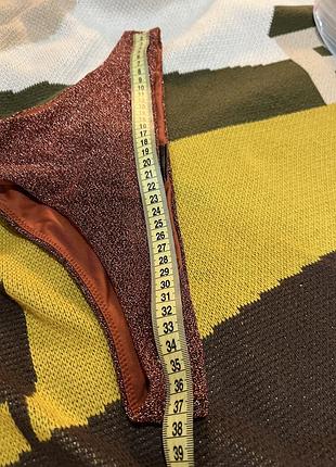 Люрексовий низ купальника h&m, розмір м 4