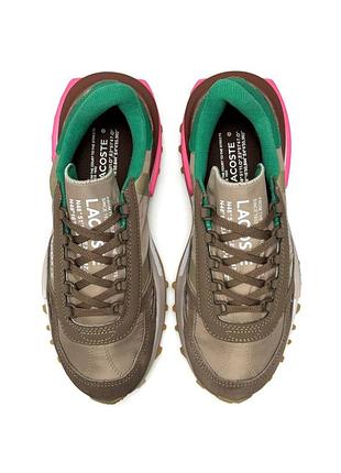 Lacoste elite active w brown green 2