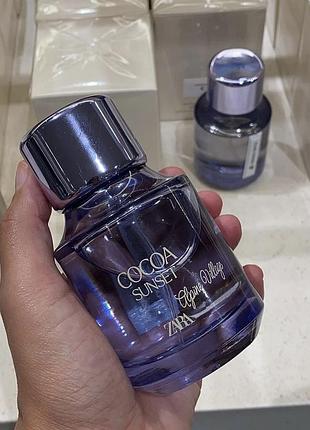Парфумована вода від zara cocoa sunset alpine village 100мл