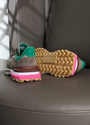 Lacoste elite active w brown green 2