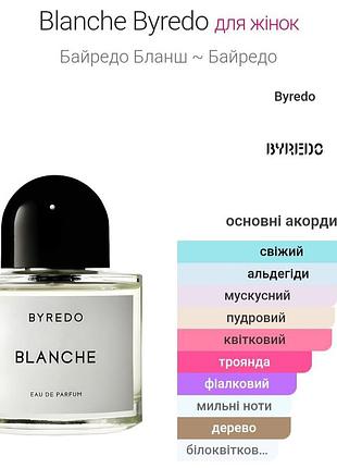Парфуми byredo blanche 35 мл для жінок 3
