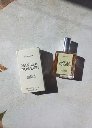 Парфуми matiere premiere vanilla powder 35 ml унісекс