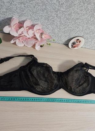 Чорний бюстгальтер батал m&s. 8