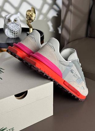 Lacoste elite active w pale grey coral