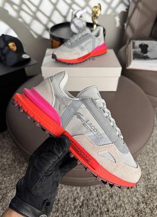 Lacoste elite active w pale grey coral 4