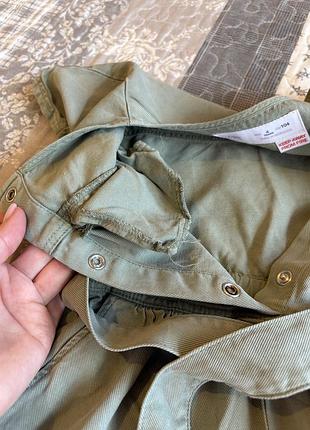 Комбінезон літній для дівчинки zara хакі 3