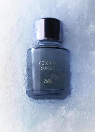 Парфумована вода від zara cocoa sunset cozy blanket 100мл