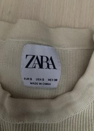 Футболка в рубчик zara плотна 4
