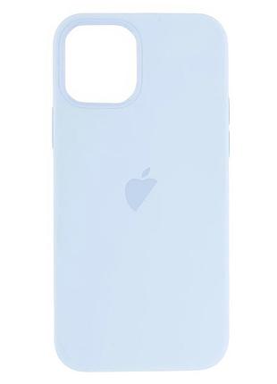 Чехол silicone case для iphone 15 защитный аксессуар sky blue для стильного оформления телефона