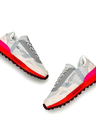 Lacoste elite active w pale grey coral