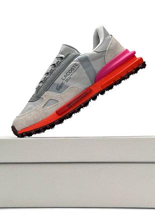Lacoste elite active w pale grey coral 2