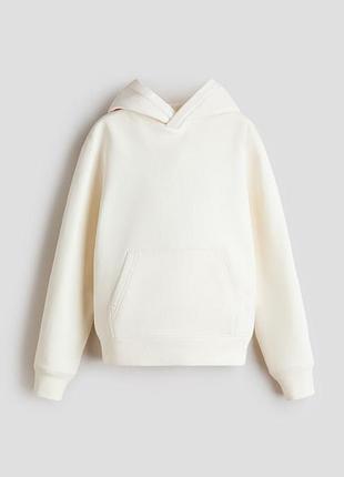 Худі для дівчинки h&m біле на флісі