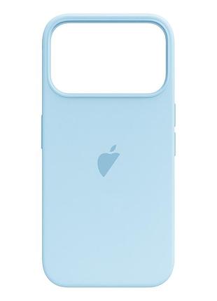Чехол для iphone 17 pro – silicone case full (№43 sky blue)