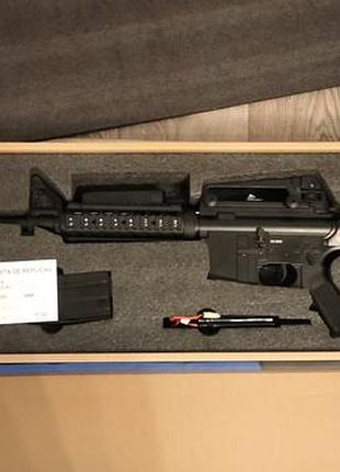 Військові ігри та спорядження cyma карабін m4 ris cm.007 full metal
