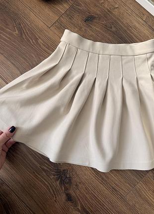 Zara бежевая юбка 122 6-7 лет 3