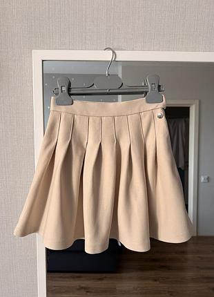 Zara бежевая юбка 122 6-7 лет 4