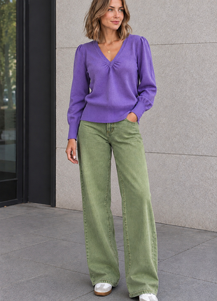 Светр жіночий f&f фіолетовий