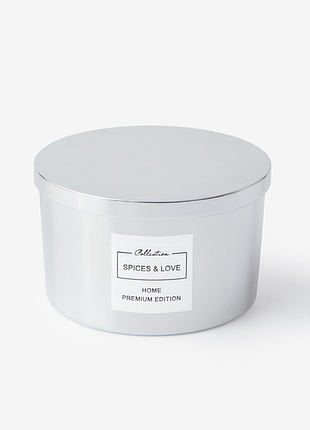 Свеча ароматизированная pepco home spices &amp; love (специи и любви), 1 кг