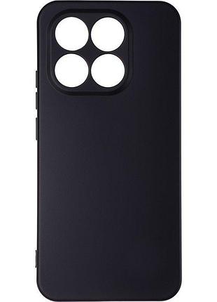 Чехол silicone case для motorola g86 power бампер с микрофиброй черный