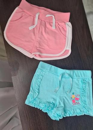 🎀 шорты для девочки, набор из 2 шт | primark