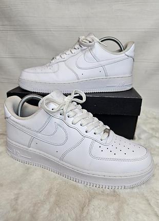 Шкіряні кросівки nike air force 44.5 розмір