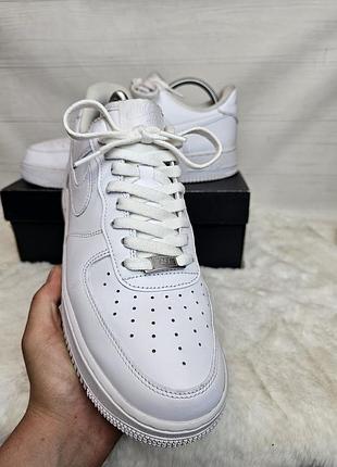 Шкіряні кросівки nike air force 44.5 розмір 2