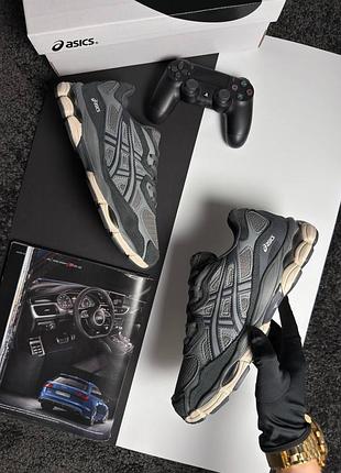 Чоловічі кросівки asics gel-nyc gtx m grey beige