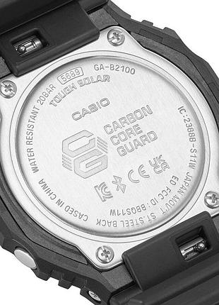 Чоловічий годинник casio ga-b2100-1a1 3