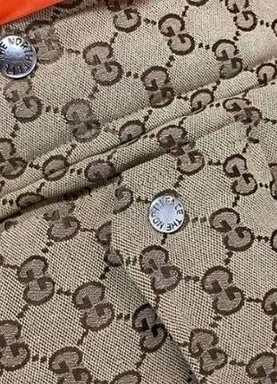 Жіноча зимова куртка the north face × gucci
