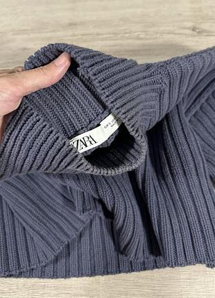 Вкорочений светр zara washed 3