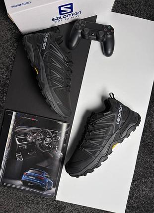 Чоловічі кросівки salomon speedcross pro thinsulate black grey white