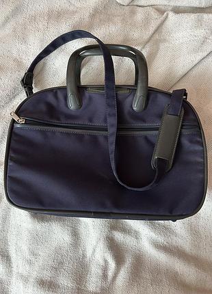 Сумка samsonite дорожня / для ноутбука, темно-синя
