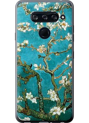 Чохол 2d пластиковий на телефон lg v40 thinq вінсент ван гог. сакура "841t-1577-58250"