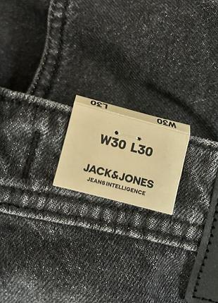 Джинси чоловічі jack & jones baggy сірі w30 l30