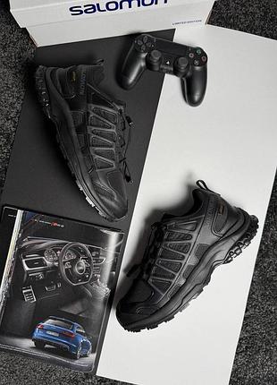 Чоловічі кросівки salomon xa pro 3d amphib gtx black grey