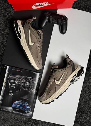 Чоловічі кросівки nike zoom winflo gtx brown beige