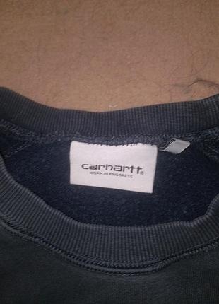 Чоловічий світшот carhartt чорний 2