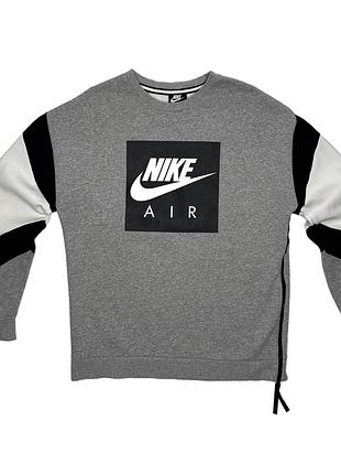 Свитшот nike air nsw размер m серый