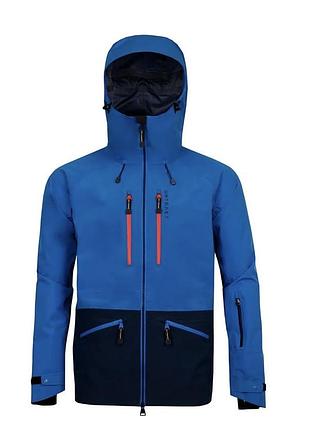 Лижна куртка чоловіча untrakt obsidian 3l shell jacket bluebird/ink