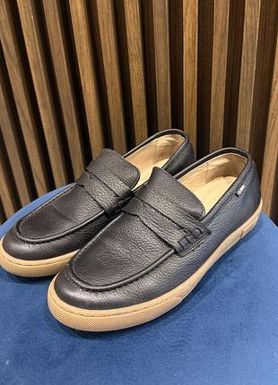 Туфлі для хлопчика, чорні, р. 35, устілка 23 см, шкіра